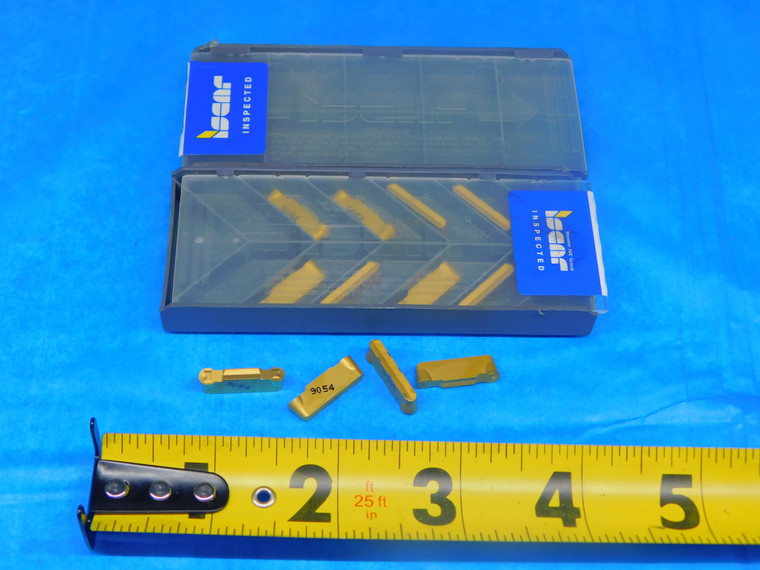 12PCS NEW ISCAR HFPL 4020 IC9054 TiN COATED CARBIDE GROOVING INSERTS INDEXABLE - AR5414RDT