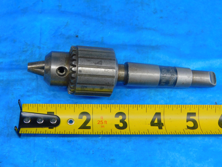 JACOBS 31-02 2S DRILL CHUCK 0 - 3/8 CAP JACOBS TAPER #2 JT2 W/ MT2 ARBOR MORSE - JP0529AP1