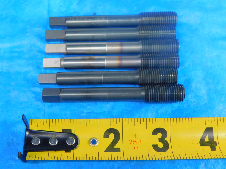 6PCS OSG 7/16 20 NF GH11-B HSS TiCN / OXIDE COATED THREAD FORMING TAPS .4375 - JP0525AR1