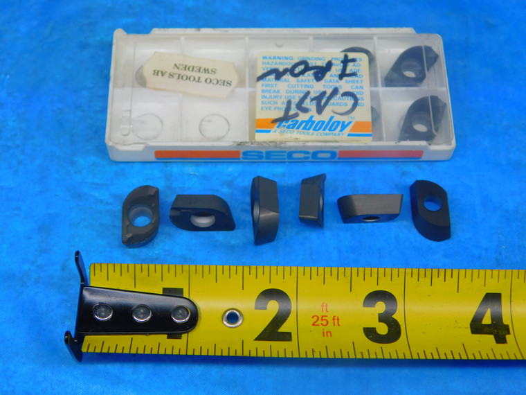 10PCS NEW SECO CARBOLOY APKX160467R ME12 HX CARBIDE MILLING INSERTS INDEXABLE - JP0554RDT