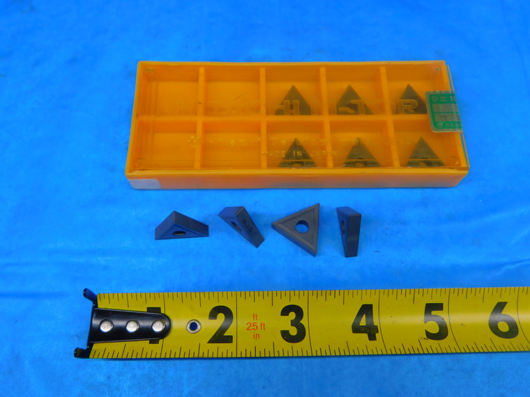 10PCS NEW HITACHI M-TOP TNMG431V HC510 CARBIDE TURNING INSERTS INDEXABLE TNMG - AR5469RDT