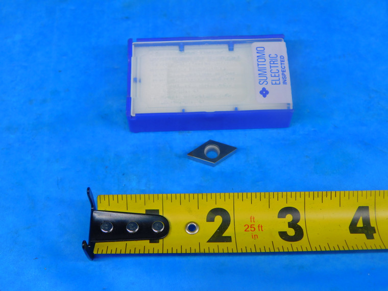 1PC NEW SUMITOMO NU-DCGA3T1 BN250 PCD DIAMOND CARBIDE INSERT NU-DCGW11T304 - AR5472RDT