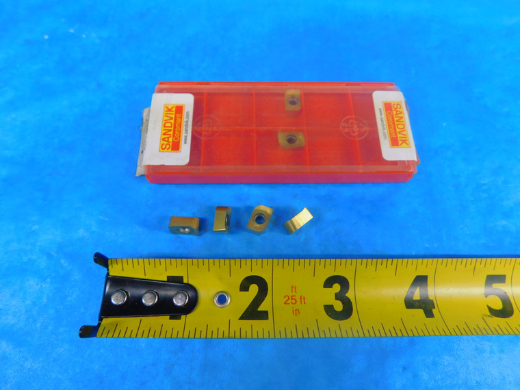 6PCS NEW SANDVIK L331.1A-05 45 30H-WL 1025 TiN COATED CARBIDE MILLING INSERTS - AR5499RDT