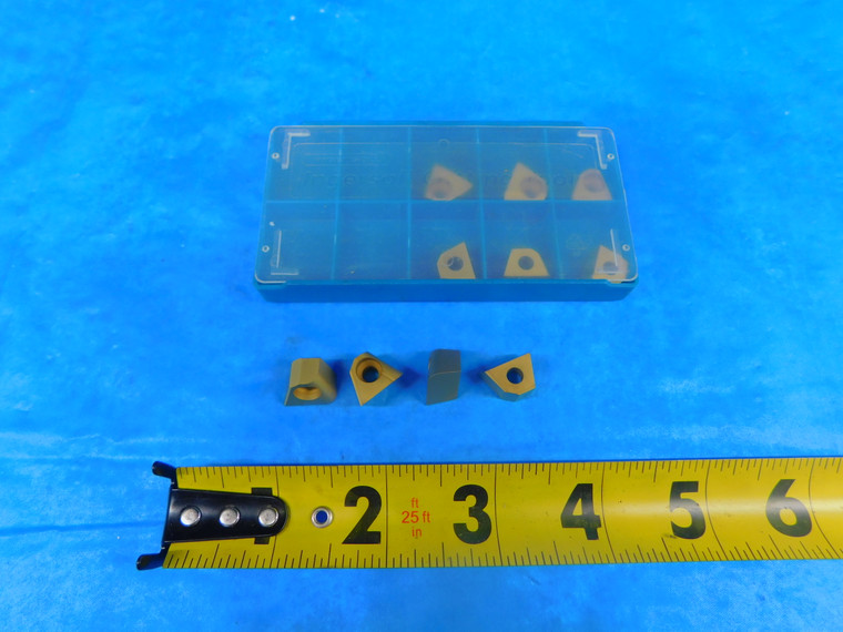 10PCS NEW INGERSOLL TDE-65R01 108 D TiN COATED CARBIDE INSERTS .125R STK 98E99 - AR5509RDT