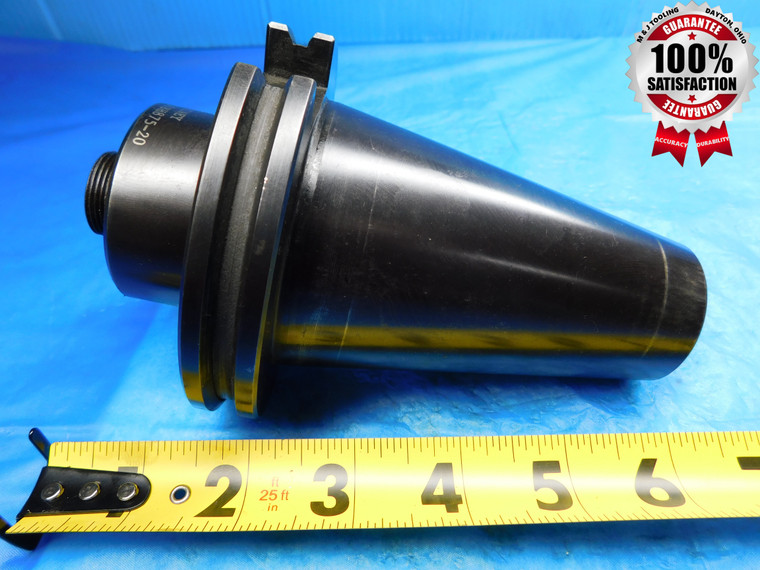 CAT50 BRINEY V50-BH875-20 THREADED ADAPTER TOOL HOLDER STUB LENGTH 2" PROJECTION - JR1609AH2