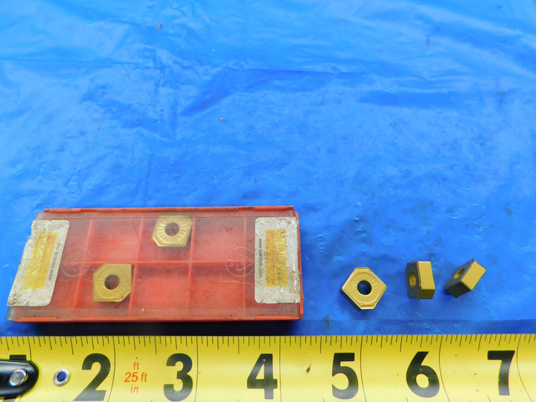 5PCS NEW SANDVIK CNMX 43A2-SM S05F TiN CARBIDE TURNING INSERTS CNMX 12 04 A2-SM - FAX-MB6058