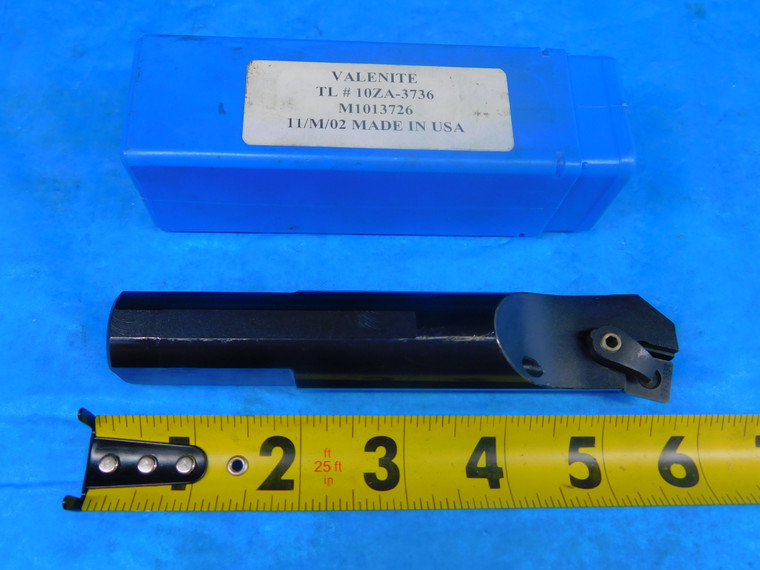 VALENITE 1" SHANK DIA M1013726 10ZA-3736 COOLANT THRU INDEXABLE BORING BAR 1.0 - FAX-AR5630
