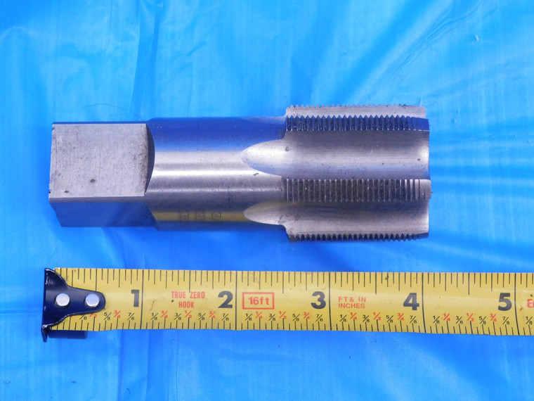 REGAL-BELOIT 1 1/2 18 NEF GH-6 6/E HSS PLUG TAP 6 STRAIGHT FLUTE 1.5 MADE IN USA - MC0348AE2