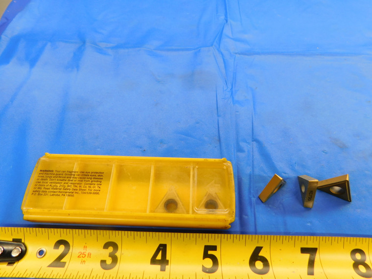 5PCS NEW KENNAMETAL TCMT432LF KC730 TiN CARBIDE TURNING INSERTS TCMT 22 04 08LF - FAX-MB6139