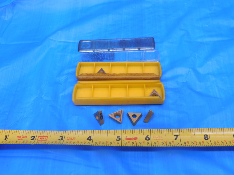 6PCS NEW KENNAMETAL TPMT3252LF KC9125 TiN CARBIDE TURNING INSERTS TPMT16T308LF - FAX-MC0368