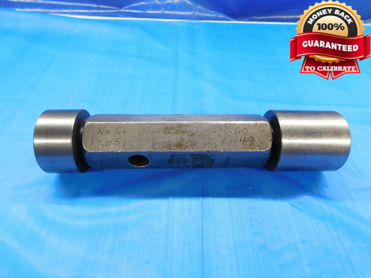 1.449 & 1.451 PIN PLUG GAGE GO NO GO 1.4531 -.0021 1 29/64 37 mm 1.4490 1.4510 - DW15427AP1