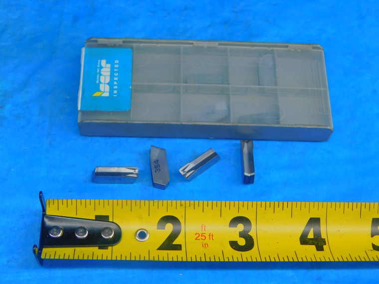 8PCS NEW ISCAR GIMF 508 IC354 CARBIDE GROOVING INSERTS INDEXABLE TOOLING - FAX-AR5790