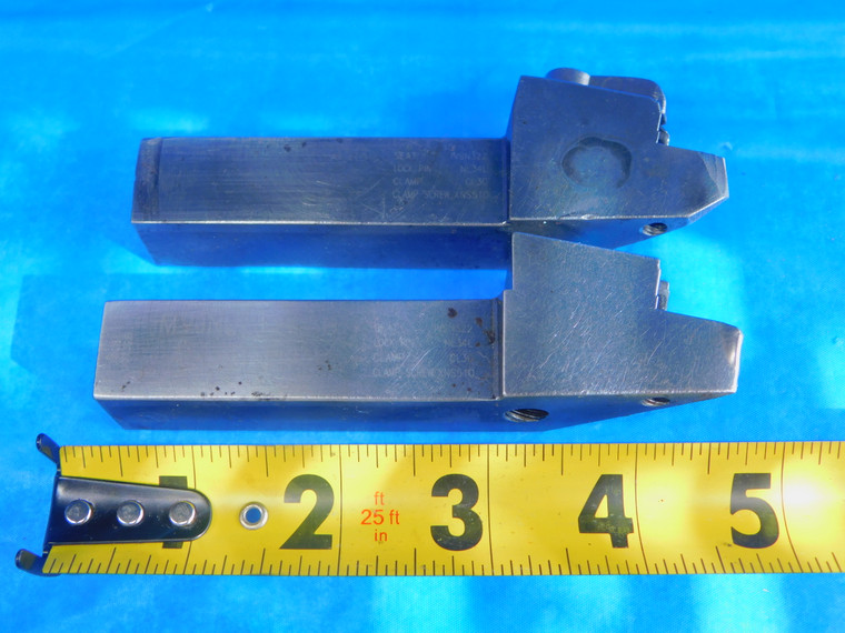 2 PCS DORIAN MVJNL 12-3B LATHE TURNING TOOL HOLDER 3/4 SQUARE SHANK 4 3/8 OAL - AR5866AB2