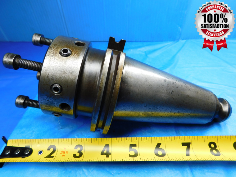 SK50 50mm I.D.  FLANGE ADAPTER TOOL HOLDER 2 1/2 PROJ 45mm X 45mm BOLT PATTERN