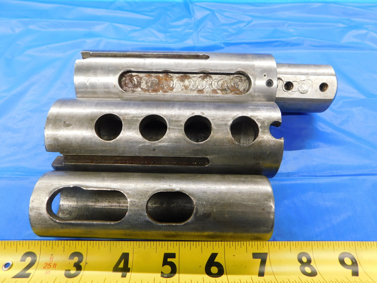 3PCS LATHE BUSHING REDUCER SLEEVE ADAPTER 1" X 1 1/2, 1 1/4 X 2", 1/2 X 2" - MB6501AA2