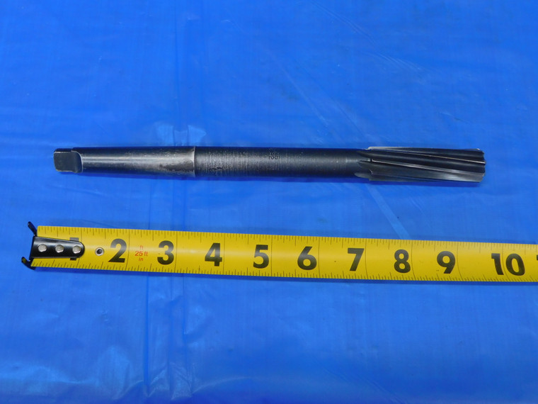MORSE 25/32 O.D. HSS REAMER MORSE TAPER #2 SHANK SPIRAL 8 FL MT2 .78125 - JP0724AR1