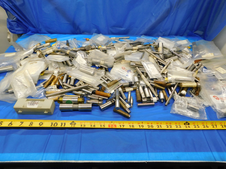 LARGE LOT VERMONT & OTHERS SMOOTH PIN PLUG GAGES CALIBRATION STANDARDS ETC