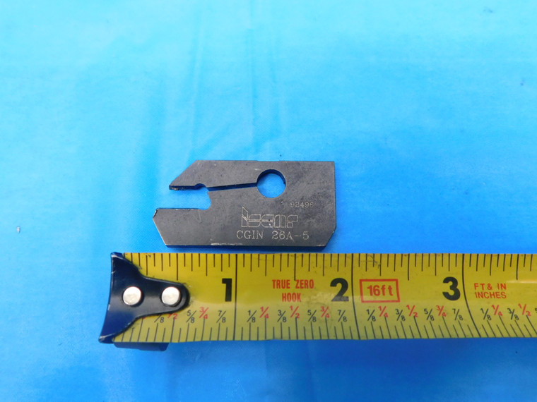 ISCAR CGIN 26A-5 CUT OFF BLADE PARTING / GROOVING 1" X 2" X ABOUT 1/8 SINGLE END - FAX-JH2164
