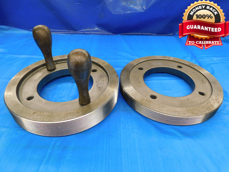 8.556 10 UNS 2B THREAD PLUG GAGE 8.5560 GO NO GO P.D.'S = 8.4910 & 8.5010 CHECK - DW15603RD