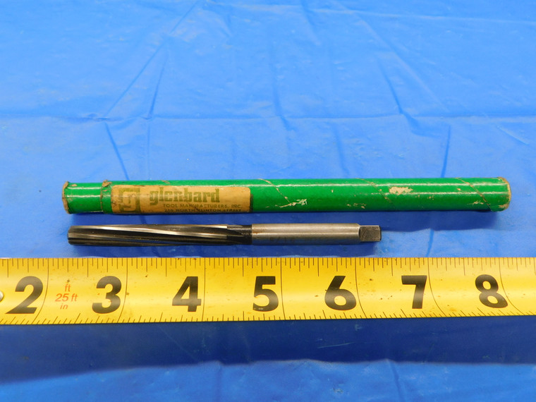 GLENBARD 5/16 O.D. HSS CHUCKING REAMER .30" SHANK SPIRAL 6 FLUTE .3125 - MB6802AR1