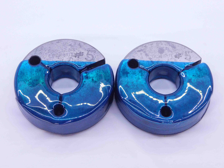 .969 32 NS 3 N05 LOCKNUT THREAD RING GAGES GO NO GO P.D.'S = .9487 & .9453 N 05 - DW15735AM2