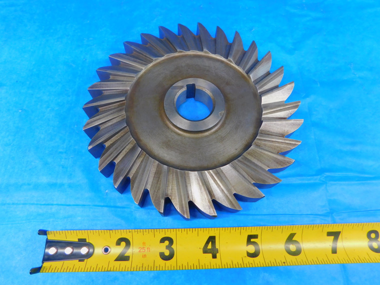 6" O.D. X .77" WIDTH X 1" PILOT STAGGERED TOOTH SIDE MILLING CUTTER 30 T - AR6415AE2
