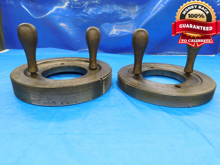 8 1/2 12 UN 2B THREAD PLUG GAGE 8.5 8.50 GO NO GO P.D.'S = 8.4459 & 8.4553 - DW15939RD