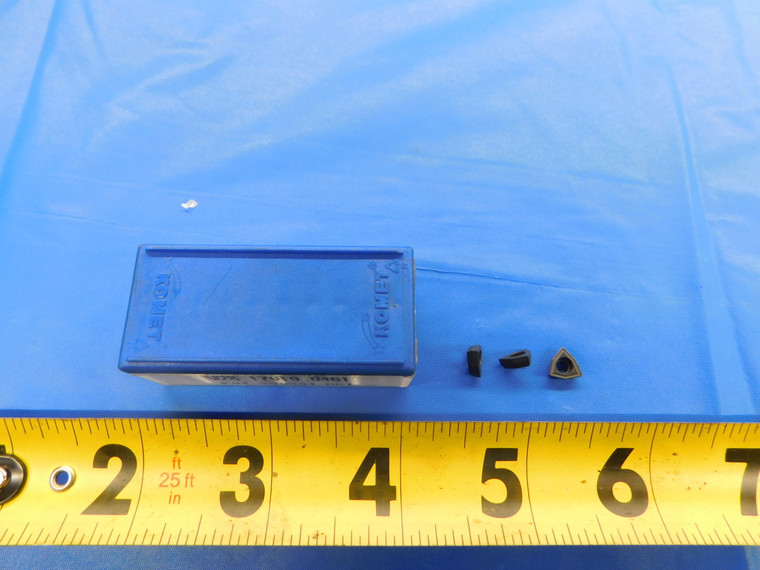 9PCS NEW KOMET W28 17010.0461 K04-250804-BK1 CARBIDE TURNING INSERTS - AR6567AS1