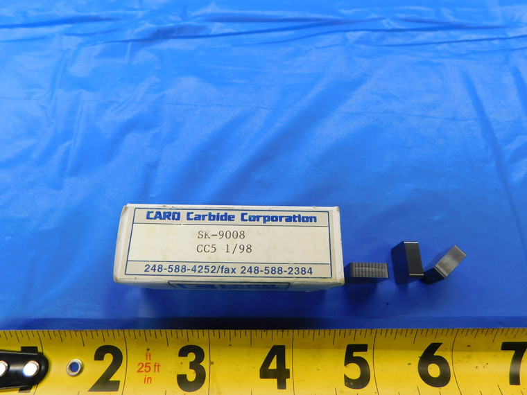 10PCS NEW CARD CARBIDE SK-9008 CC5 1/98 CARBIDE TURNING INSERTS - AR6587AS1