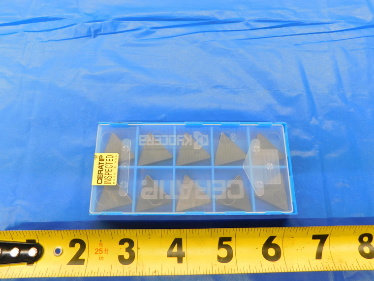10PCS NEW KYOCERA TNG 432 T00825 A65 CARBIDE TURNING INSERTS CERATIP - AR6636AS1
