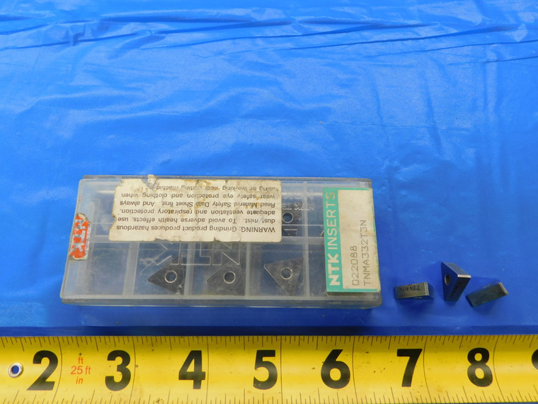 10PCS NEW NTK 022088 TNMA332T3N CERAMIC TURNING INSERTS - AR6640AS1