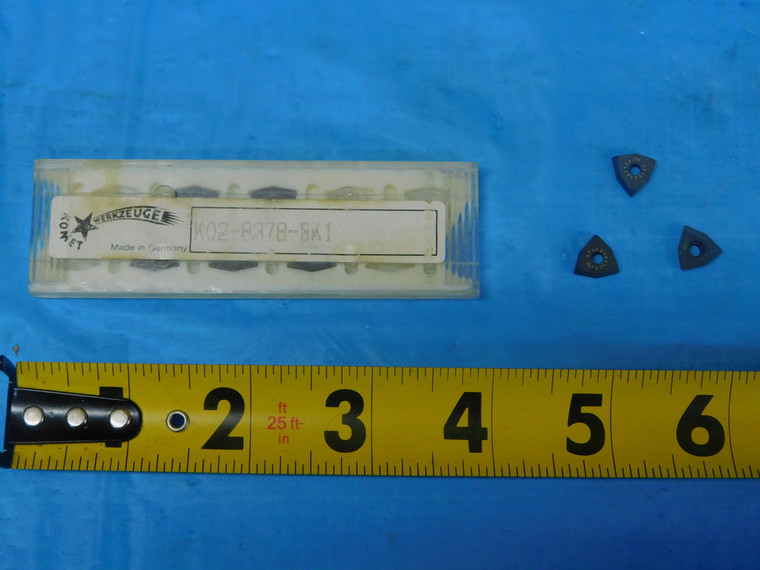 17PCS NEW KOMET KO2-8378 BK1 CARBIDE INSERTS WERKZEUGE - JP1089AS1