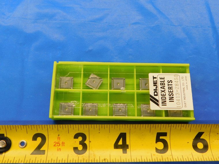 10PCS NEW DIJET NIT SPMR090308-FT 10413-Z8450 CARBIDE INSERTS - AR6655AS1