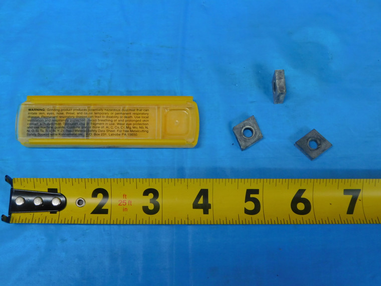 5PCS NEW KENNAMETAL CNMA 431 KC910 CARBIDE TURNING INSERTS CNMA 12 04 04 - JP1043AS1