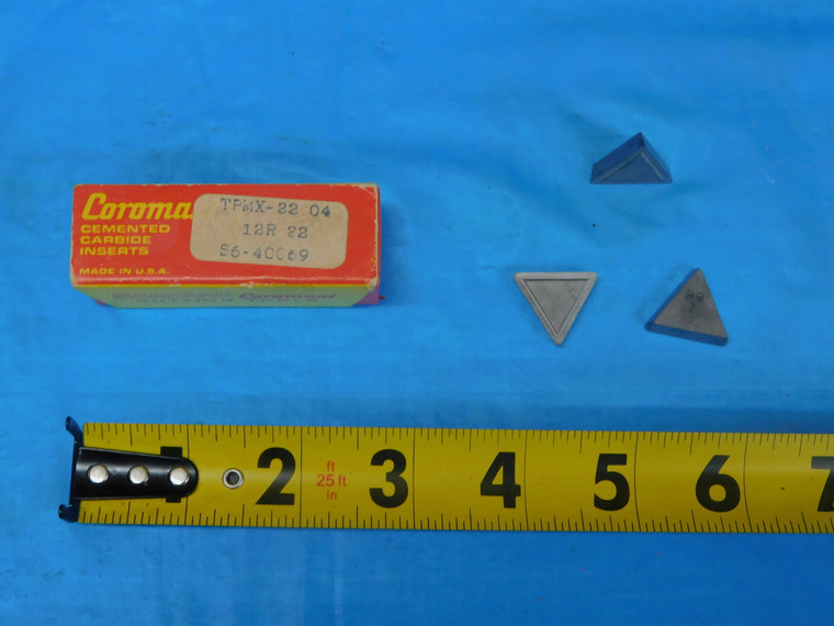 10PCS NEW SANDVIK TPMX 22 04 12R 22 S6 CARBIDE MILLING OR TURNING INSERTS - JP1060AS1