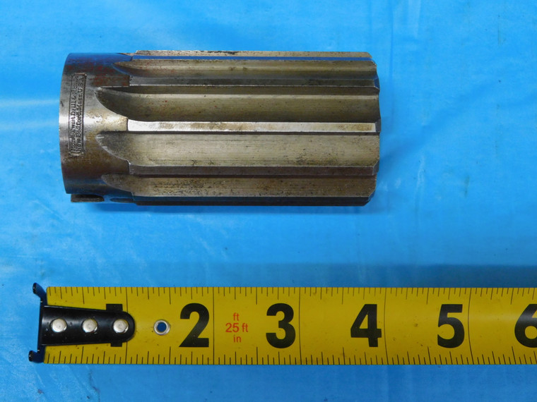 MORSE 1 13/16 O.D. HSS SHELL REAMER 1" PILOT 1/4 KEY 12 FLUTE 3 1/2 OAL 1.8125 - JP1265AN2