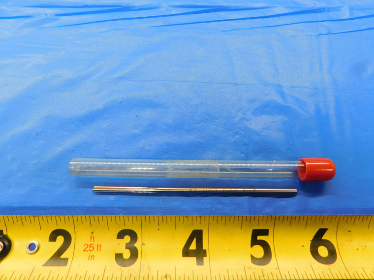 YANKEE 2.5MM O.D. HSS CHUCKING REAMER 3/32 SHANK 4 FLUTE 1" LOC 3 1/2 OAL 2.5 - MB7143AS2