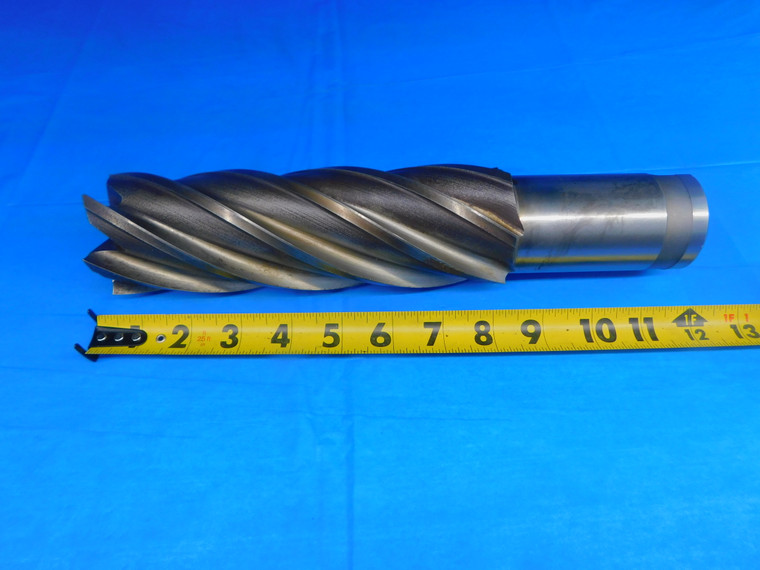 PCT 2 1/2 O.D. 8" LOC 11 7/8 OAL HSS END MILL 2" SHANK 6 FLUTE L/12.500 HSS 2.5 - AR6913AN2