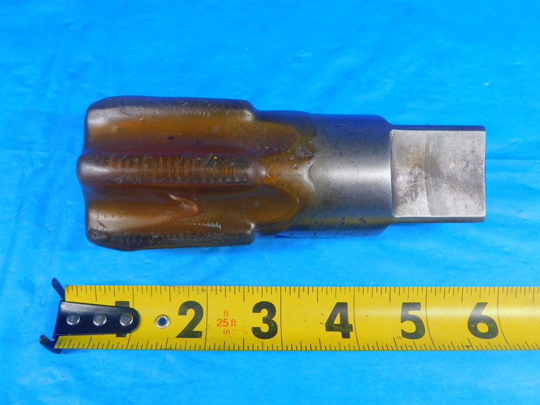 WINTER BROS 2 1/8 10 HSS PLUG TAP 6 STRAIGHT FLUTE 2.125 USA MADE - AR6862AN2