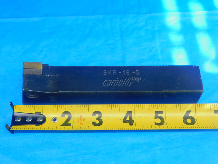 SECO SKR-16-5 LATHE TURNING TOOL HOLDER 1" SQUARE SHANK 6" OAL - AR6741RDT