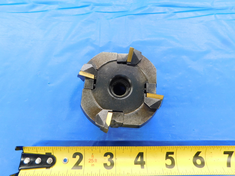 VALENITE 2 1/2 O.D. FACE MILL B(2 1/2)4R 15 DEGREE P 3/4 PILOT 4 POCKETS 2.5 - MB7184AM2