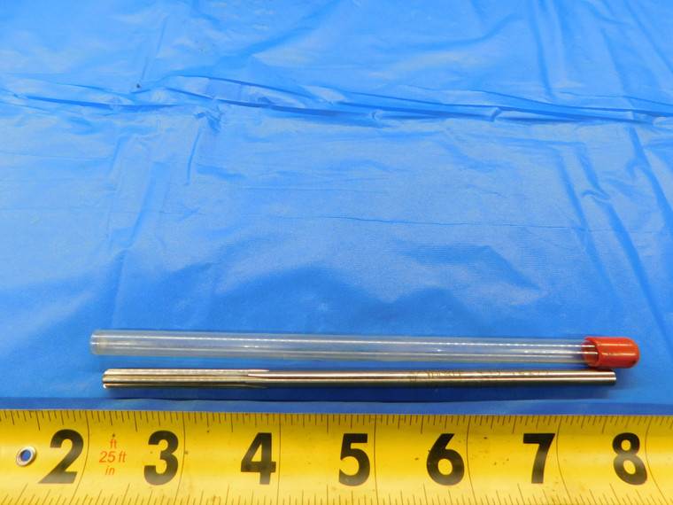 YANKEE .2195" O.D. HSS CHUCKING REAMER .216" SHANK 6 FLUTE 6" OAL 7/32 OVERSIZE - MB7213AS2