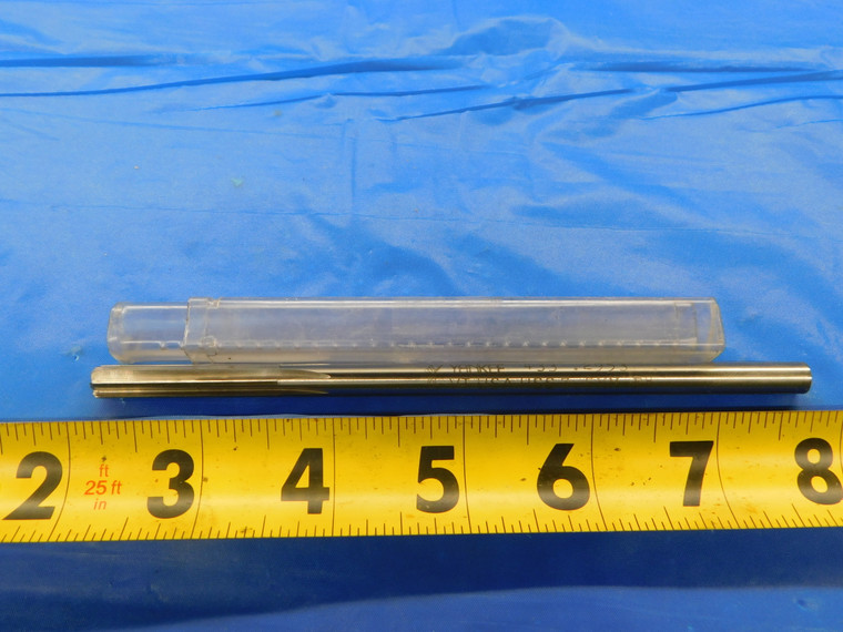 YANKEE .2953" O.D. HSS CHUCKING REAMER .278" SHANK 6 FLUTE 6" OAL 7.5mm - MB7128AS2