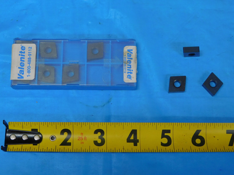 9PCS NEW VALENITE CNMA 432 VP1510 CARBIDE INSERTS CNMA 120408 INDEXABLE - JP0968RDT