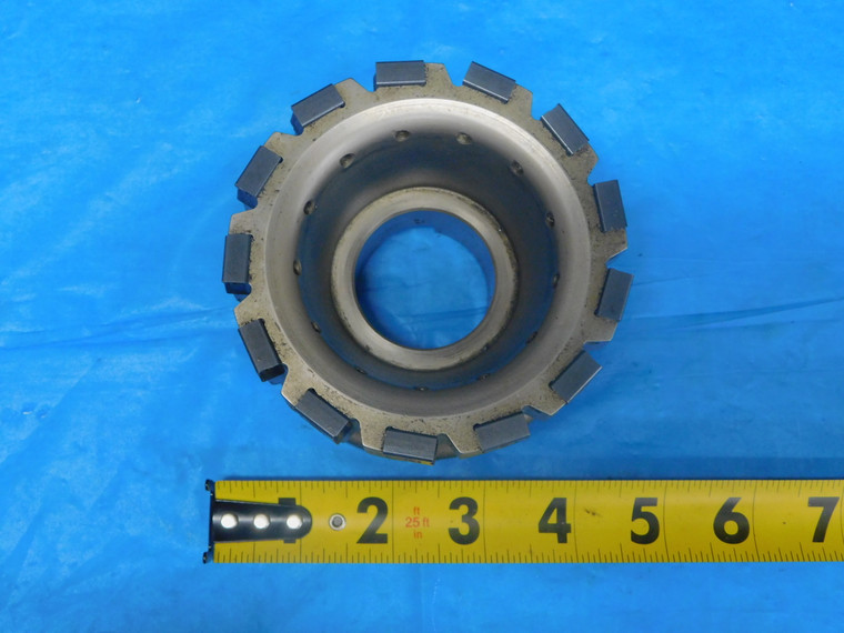 INGERSOLL 4" O.D. FACE MILL 56KVB-04R01 1 1/2 PILOT HOLDS 13 INSERTS 4.0 - FAX-AR6544