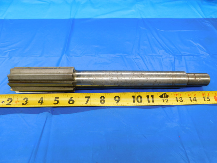 1.730" O.D. HSS CHUCKING REAMER 10 FLUTE 4" LOC 1-47/64 UNDERSIZE 1.734375 - MB7486AN2