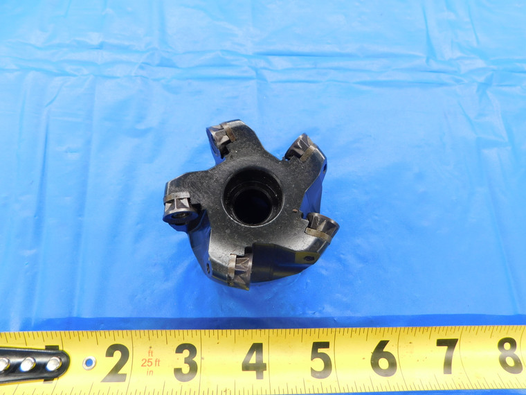 ISCAR 2 1/2 O.D. FACE MILL FRCM D2.5-1.00 CP12 1" PILOT HOLDS 5 INSERTS 2.5 - FAX-MB7073