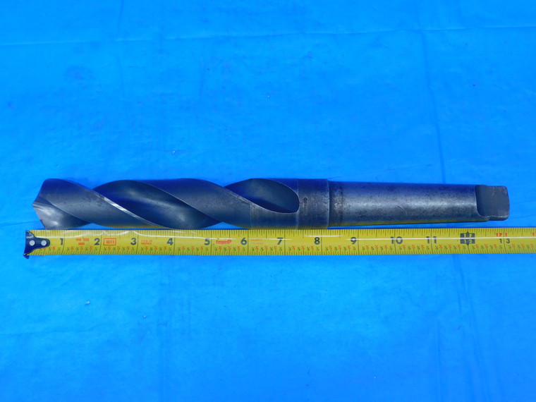 NATIONAL 1 13/32 O.D. HSS TWIST DRILL BIT MORSE TAPER #4 SHANK 7 1/4 LOC 1.4062 - AR7085AQ2