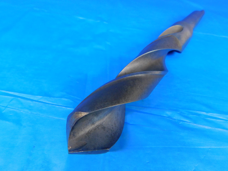 CLEVELAND 1 15/64 O.D. HSS TWIST DRILL BIT MORSE TAPER #3 SHANK 1.2343 USA MADE - AR7155AN2