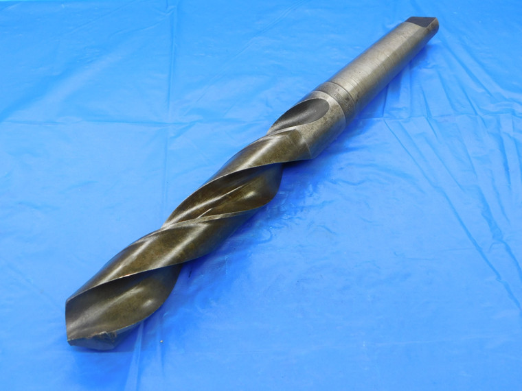 CLEVELAND 1 11/32 O.D. HSS TWIST DRILL BIT L972 MORSE TAPER #4 SHANK 1.3437 - MB7542AN2